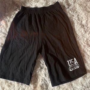 Youth Black Comfortable Shorts